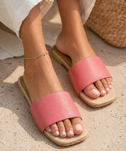 Coral Crush Sandals