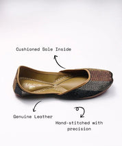 Roads To Anvi Jutti Genuine Leather Footwear