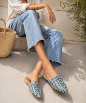 Mosaic Magic Flat Mules