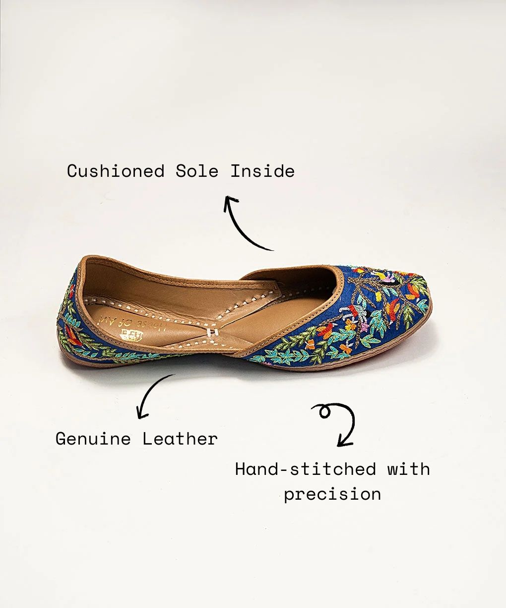 Hide n Seek Jutti Genuine Leather Footwear