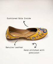 Gullu Ke Ullu Jutti Genuine Leather Footwear