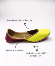 Colours Of Shigmo Jutti Genuine Leather Footwear