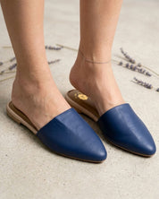 Midnight Majesty Flat Mules