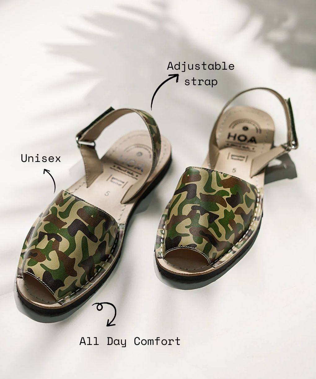 Unisex Camouflage Avircazz Sandals