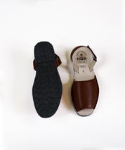 Dark Brown Unisex Sandals