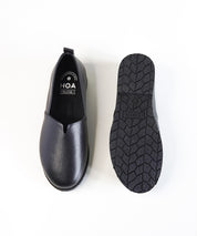 Black Leather Loafer Shoes