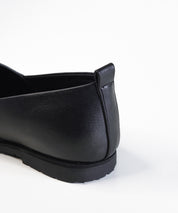 Black Leather Loafer Shoes