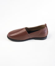 Brown Leather Loafer Shoes