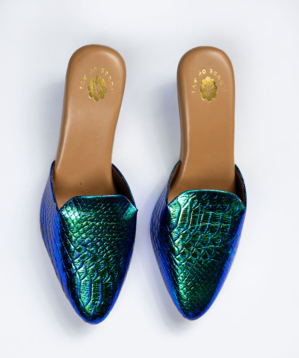 Mermaid Mules Heels