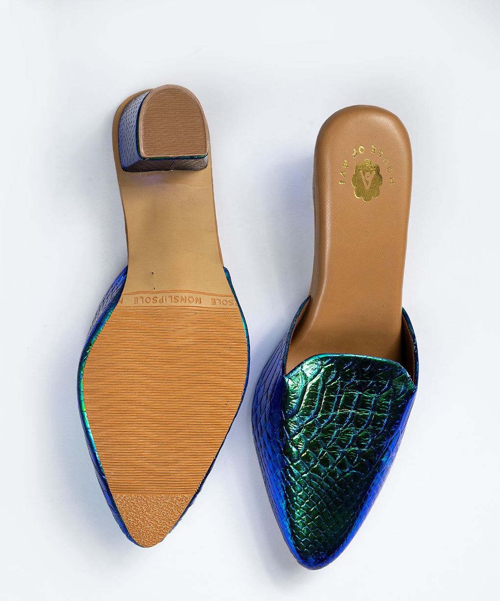 Mermaid Mules Heels