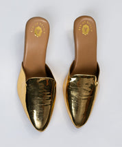 Golden Mules Heels