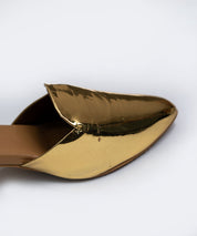 Golden Mules Heels