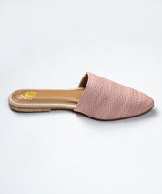 Bubblegum Blush Flat Mules