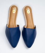 Midnight Majesty Flat Mules