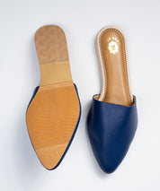 Midnight Majesty Flat Mules