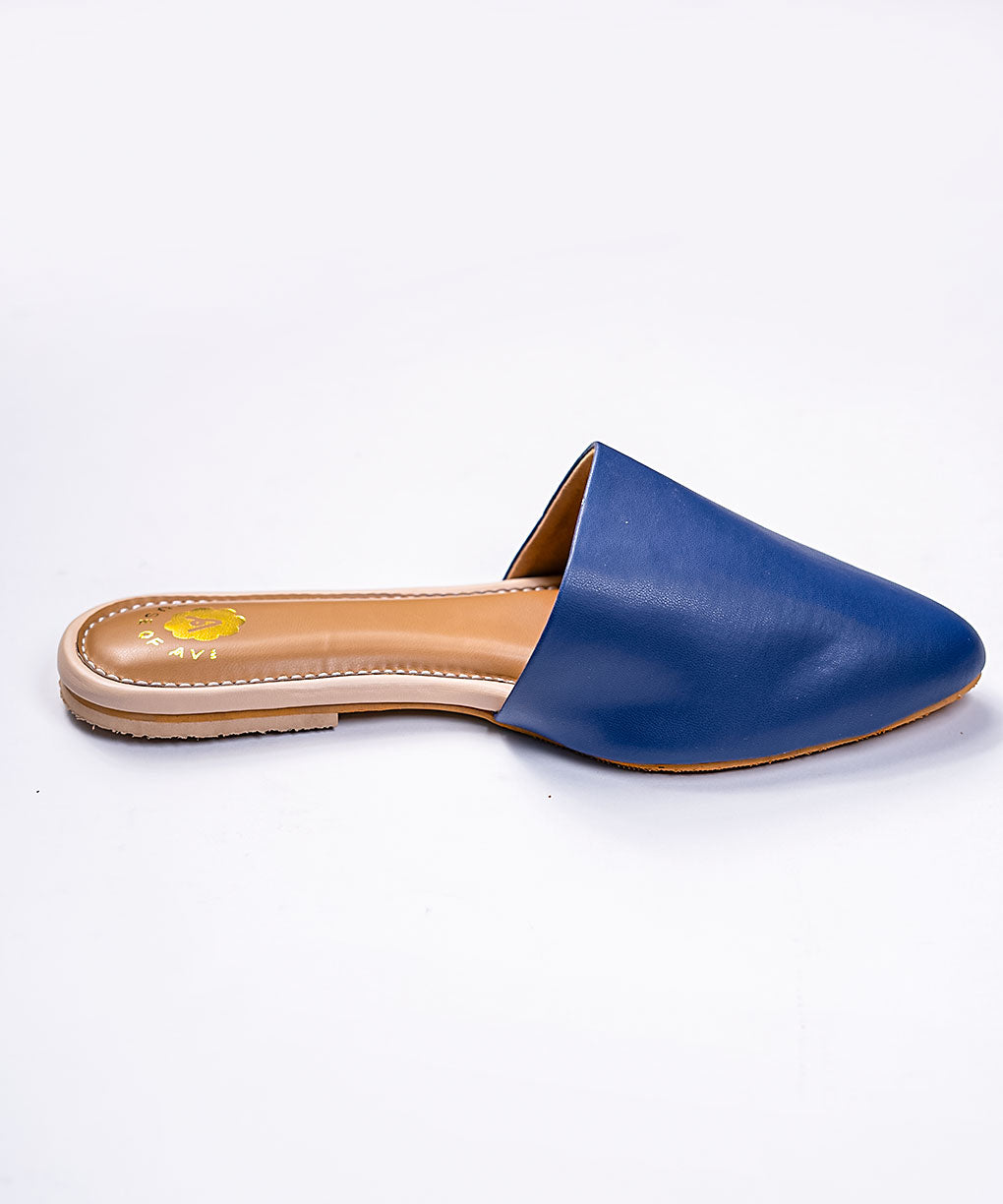 Midnight Majesty Flat Mules