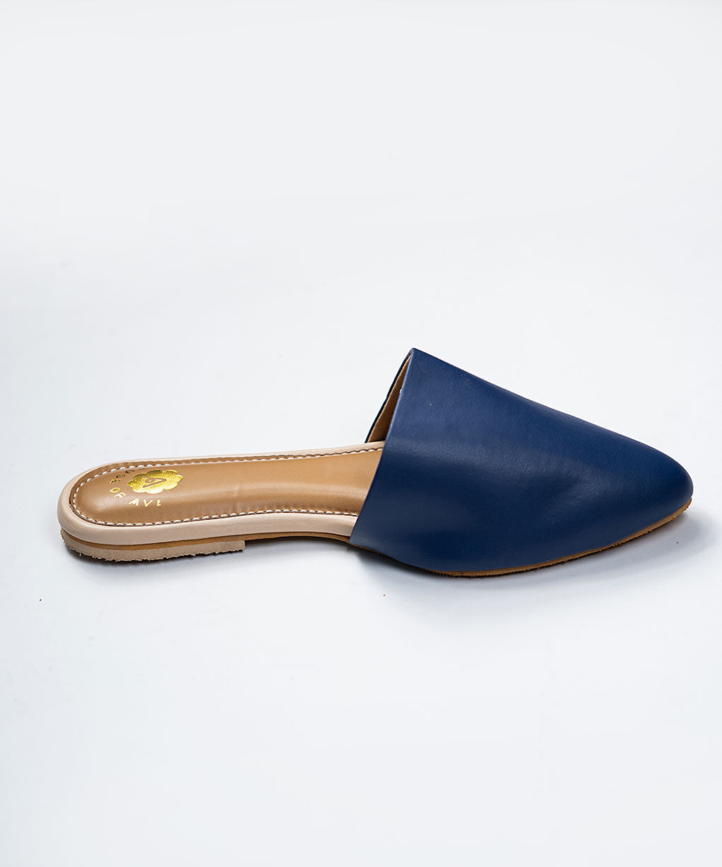 Midnight Majesty Flat Mules