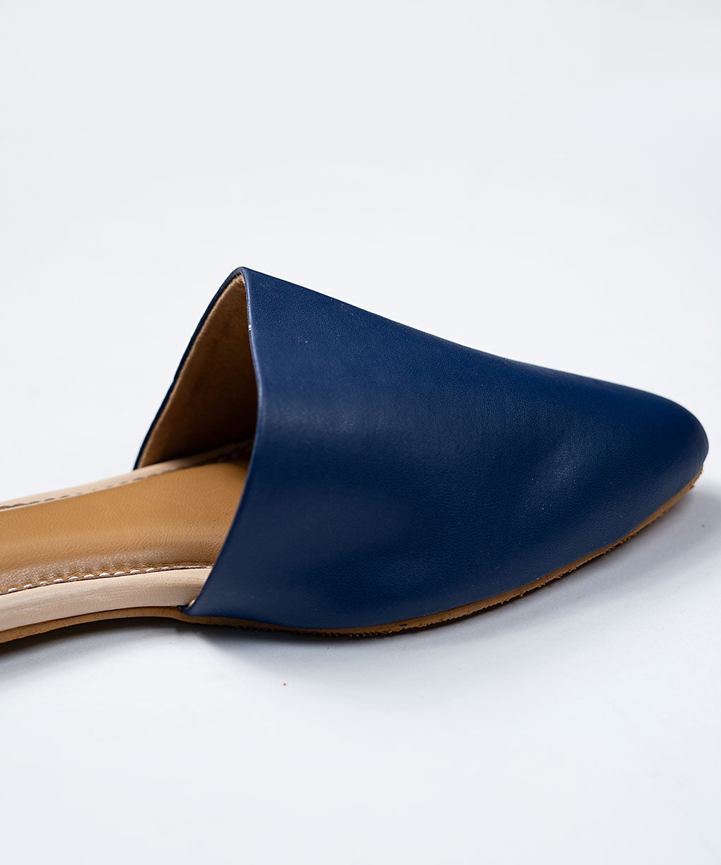 Midnight Majesty Flat Mules