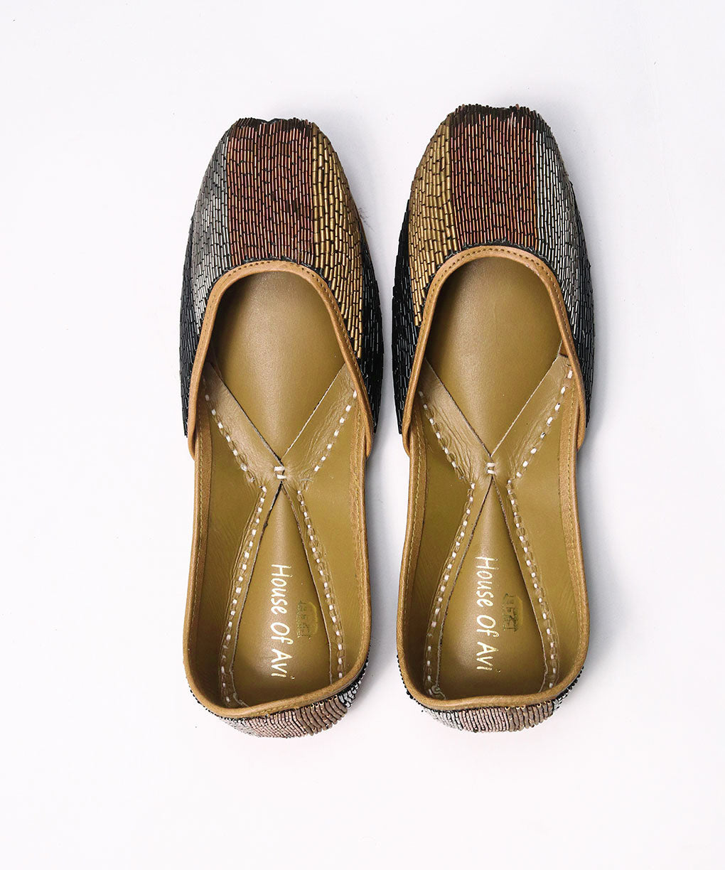 Roads To Anvi Jutti Genuine Leather Footwear